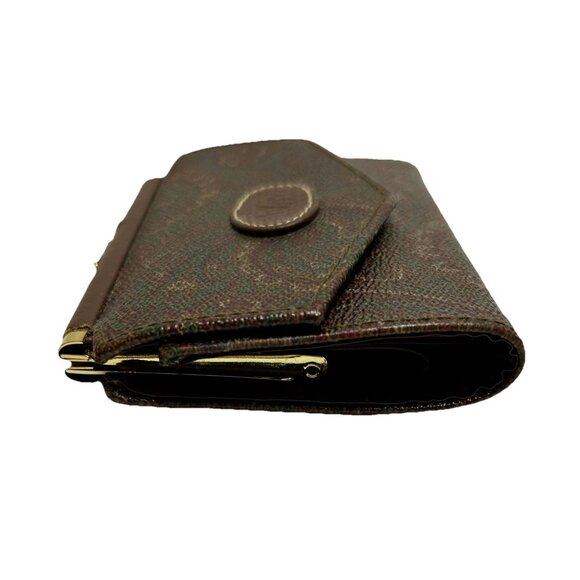 BAG BAZAAR Bi-fold Brown Multi-Color Wallet Coin Purse - Picture 5 of 12